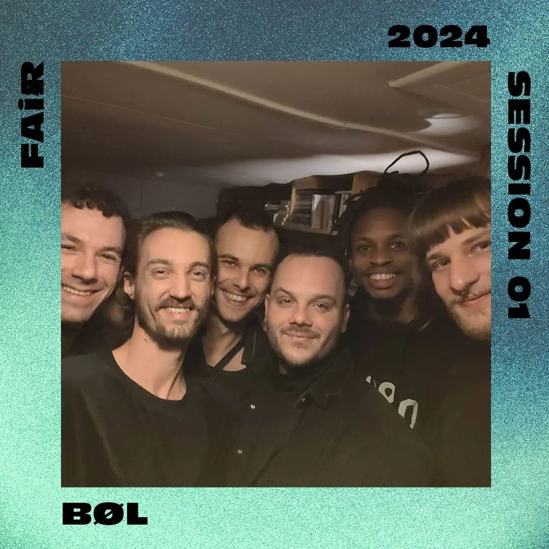 Selfie picture of band BØL