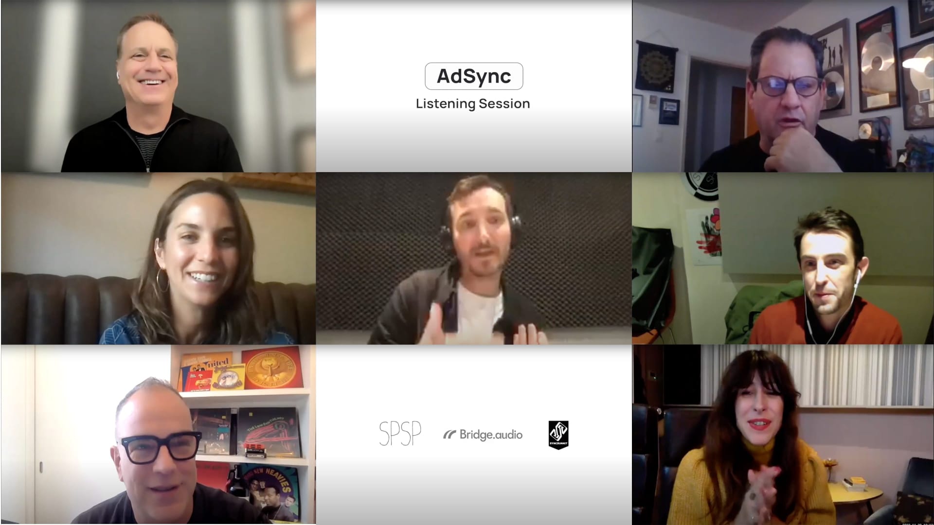 Preview of the panelists for the AdSync listening session