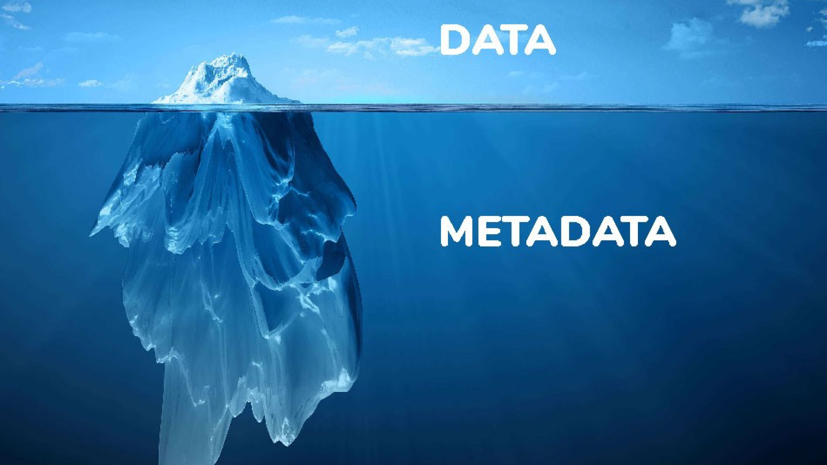 The data iceberg